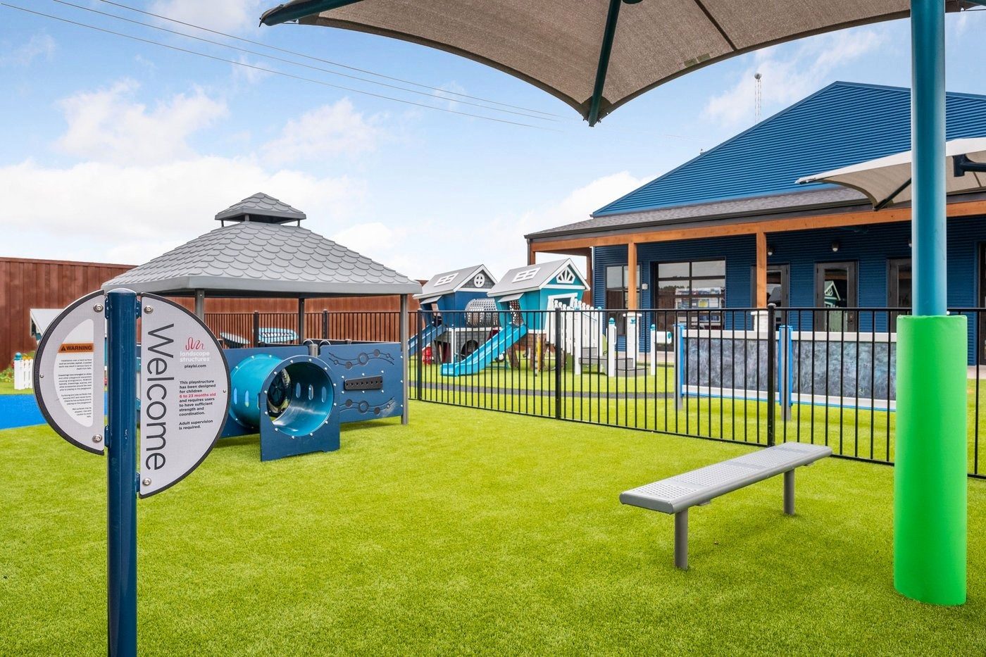 Nursery playground for 6 month to 23 month olds